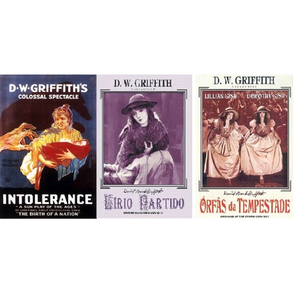 Coletânea D. W. Griffith - Intolerância 1916 - Lírio Partido 1919 - Órfãs da Tempestade 1921 