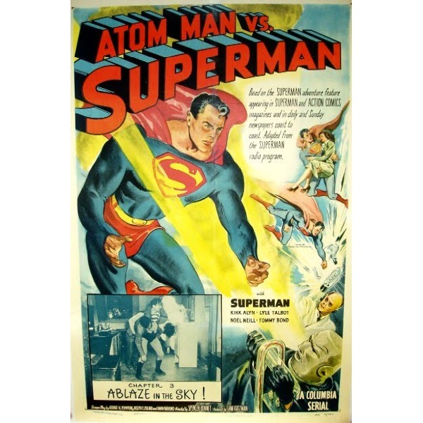 Superman Vs. Homem Atômico - 1950 - Duplo