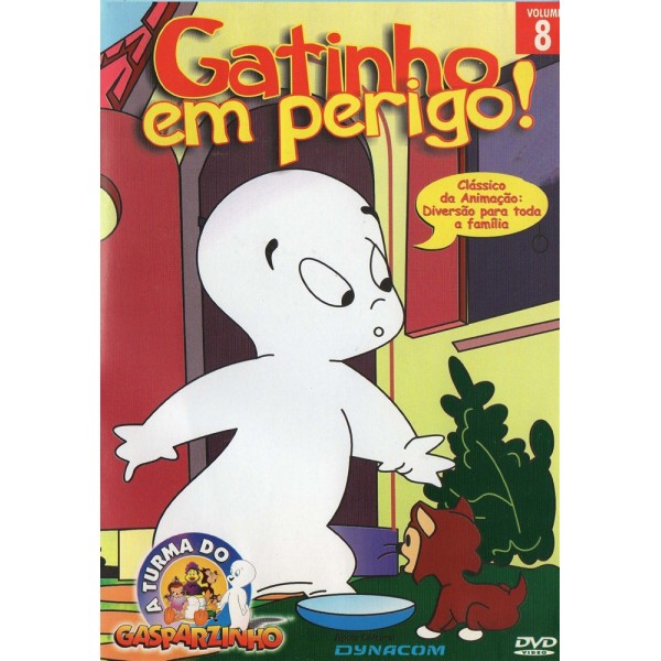 A Turma Do Gasparzinho - Gatinho Em Perigo Vol. 8 - 1996