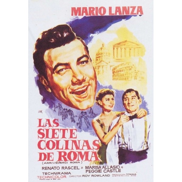 As Sete Colinas de Roma - 1957
