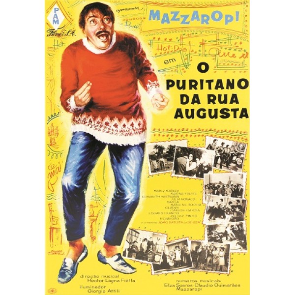 Mazzaropi o Puritano da Rua Augusta - 1965