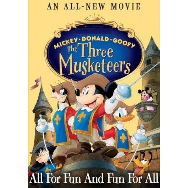 Mickey, Donald e Pateta - Os Três Mosqueteiros  -...