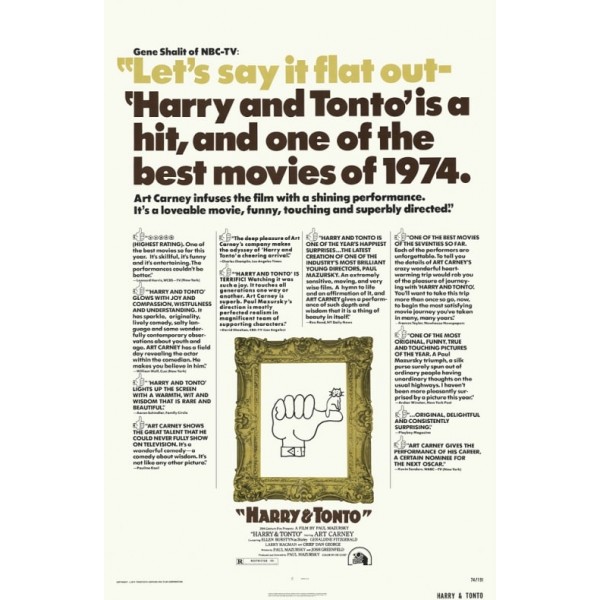 Harry, o Amigo do Tonto - 1974