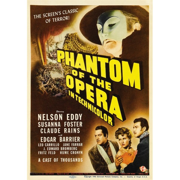 O Fantasma da Ópera - 1943