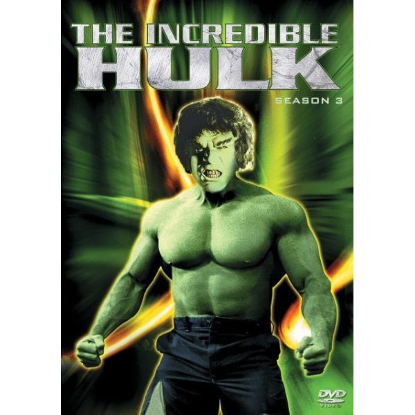 O Incrível Hulk - 3ª Temporada - 1979 - 06 Discos