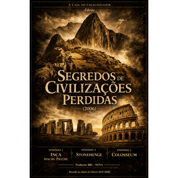 Segredos de Civilizações Perdidas | Machu Picchu | Stonehenge | Coliseu de Roma - 2006