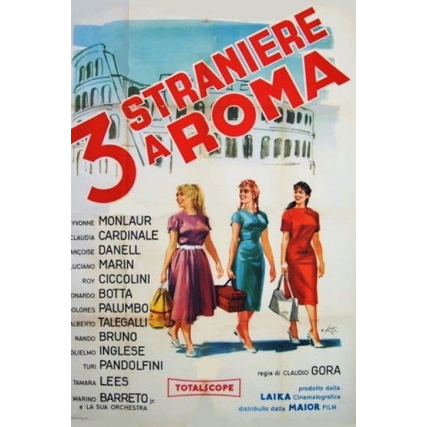 Três Estrangeiras em Roma - 1958