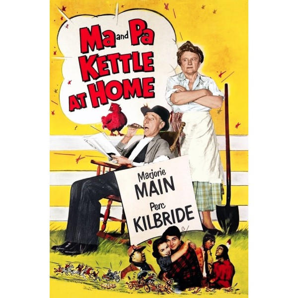 Um Lar em Reboliço | Ma e Pa Kettle em Casa - 195...